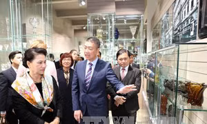 Chủ tịch Quốc hội Nguyễn Thị Kim Ngân thăm và làm việc tại tỉnh Karlovy Vary