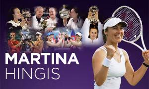 Huyền thoại quần vợt Thụy Sỹ Martina Hingis tuyên bố giải nghệ