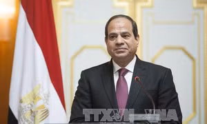 Tổng thống Ai Cập Fattah el-Sisi tuyên thệ nhậm chức nhiệm kỳ hai 