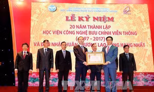 Kỷ niệm 20 năm thành lập Học viện Công nghệ Bưu chính Viễn thông