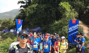 2.200 vận động viên tham gia Giải Marathon vượt núi Việt Nam năm 2017