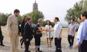 Tổng Giám đốc Tổ chức UNESCO thăm tỉnh Ninh Bình 
