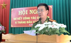 Cống hiến hy sinh, bảo vệ bình yên cuộc sống 
