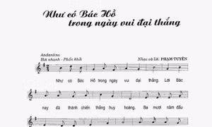  'Như có Bác Hồ trong ngày vui đại thắng' được phép phổ biến sau hàng chục năm biểu diễn
