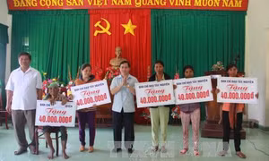 Hỗ trợ xây nhà tình nghĩa cho đồng bào dân tộc thiểu số nghèo Phú Yên 