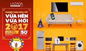 Thảnh thơi sắm Tết – Vừa hên vừa hời với Lazada