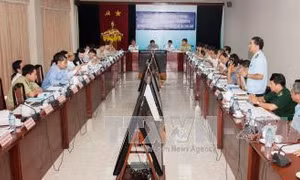 Đoàn giám sát của Ủy ban Thường vụ Quốc hội làm việc tại An Giang