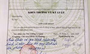 Hải Dương công bố kết quả xử lý việc Phó Chủ tịch xã phê xấu vào sơ yếu lý lịch