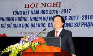 Bộ trưởng Bộ Giáo dục và Đào tạo giải đáp vấn đề nóng về tuyển sinh năm 2017