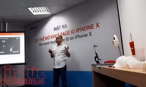Xem mở khóa iPhone X bằng mặt nạ ‘nửa thật, nửa giả’