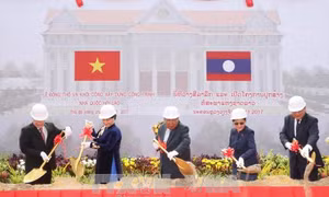 Động thổ Nhà Quốc hội Lào - quà tặng của Đảng, Nhà nước và nhân dân Việt Nam