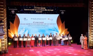 Vinh danh các doanh nghiệp du lịch hàng đầu Việt Nam