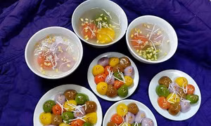 Cách làm bánh trôi, bánh chay ngũ sắc ngon tuyệt cho Tết Hàn thực