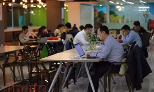 Thuê 'văn phòng' khởi nghiệp với giá chỉ bằng một cốc cà phê