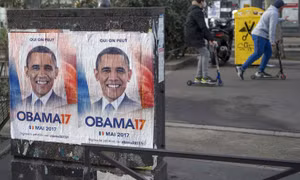 Vì sao ông Obama xuất hiện trong bầu cử Pháp?