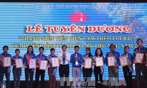 Tuyên dương thanh niên tiên tiến các tỉnh Đông Nam Bộ làm theo lời Bác