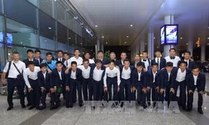 U20 Việt Nam trở về sau 'hành trình lịch sử'