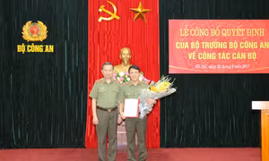 Thiếu tướng Lương Tam Quang là Người Phát ngôn Bộ Công an từ ngày 1/10