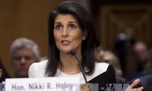 Đại sứ Haley: Mỹ ưu tiên lật đổ Tổng thống Syria