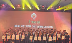 Vedan Việt Nam tiếp tục đạt danh hiệu “Hàng Việt Nam Chất lượng cao năm 2017”