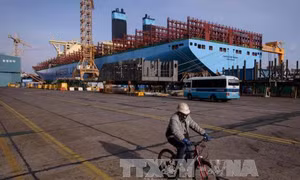 Khan đơn hàng, tập đoàn đóng tàu Daewoo lâm khó khăn tài chính