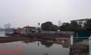 Nạo vét Hồ Tây, khi nào mới hoàn thành?