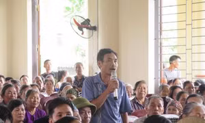 Lãnh đạo Hải Dương đối thoại với người dân về việc doanh nghiệp xả thải gây ô nhiễm 