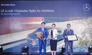 Mercedes-Benz Việt Nam ra mắt đại lý triệu đô tại Vinh 