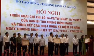 Đến năm 2020 sẽ giải quyết xong hồ sơ thương binh, liệt sĩ tồn đọng sau chiến tranh