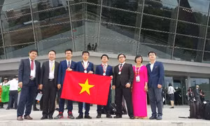 Đội tuyển Việt Nam thắng lớn tại Olympic Hoá học quốc tế 2017