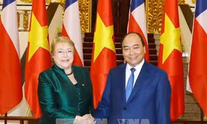 Thủ tướng Nguyễn Xuân Phúc tiếp Tổng thống Chile