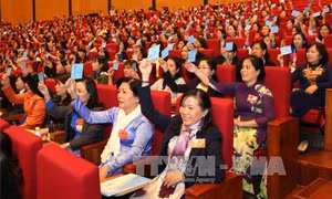 Đại hội Phụ nữ lần thứ XII bầu Ban Chấp hành Trung ương Hội