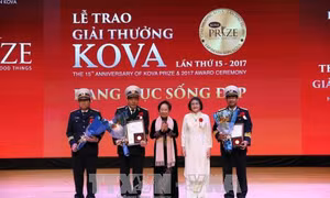 Giải thưởng KOVA lần thứ 15 vinh danh 2 công trình và nhiều tấm gương