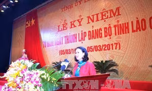 Kỷ niệm 70 năm thành lập Đảng bộ tỉnh Lào Cai 