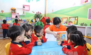100% học sinh lớp 3 sẽ được học chương trình ngoại ngữ 10 năm