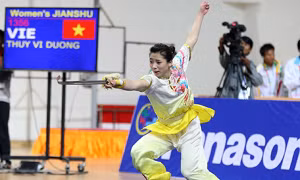300 vận động viên tham dự Giải vô địch Wushu toàn quốc năm 2017