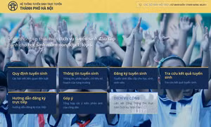 Hà Nội: Không nghẽn mạng khi tuyển sinh trực tuyến đầu cấp