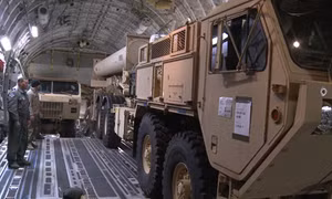 Bệ phóng THAAD Mỹ đã đến Hàn Quốc, chuẩn bị lắp ráp