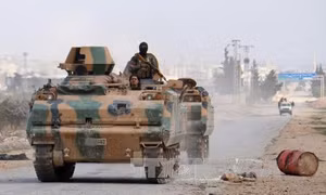 Thổ Nhĩ Kỳ tấn công khiến 8 binh sĩ Syria thiệt mạng 