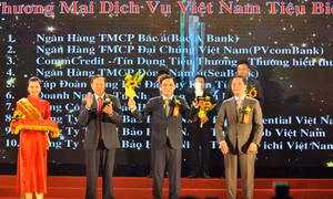 SeABank lần thứ 6 được trao 'Giải thưởng Thương mại Dịch vụ Việt Nam'