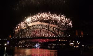 Mãn nhãn với màn pháo hoa đón Năm mới ở Sydney