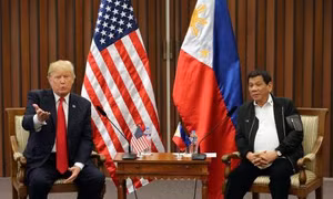Tổng thống Trump: Quan hệ Mỹ - Philippines quan trọng vì lý do quân sự