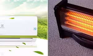 Nên mua điều hòa 2 chiều hay quạt sưởi cho mùa đông?