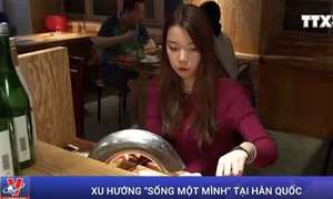 Xu hướng 'sống một mình' tại Hàn Quốc