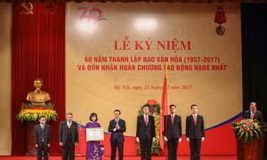 Báo Văn Hóa, hành trình 60 năm nỗ lực vì 'một nền văn hóa tiên tiến, đậm đà bản sắc dân tộc'