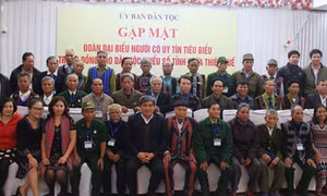 Tôn vinh người có uy tín, nhân sỹ trí thức và doanh nhân