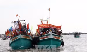 Nô nức Lễ hội nghinh Ông Sông Đốc 