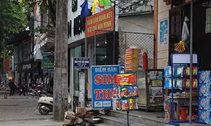 Nghệ An: Nghiêm cấm can thiệp, cản trở giải tỏa lấn chiếm vỉa hè 