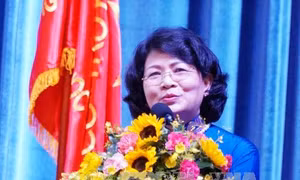 Phó Chủ tịch nước dự lễ kỷ niệm 20 năm thành lập Đại học Tôn Đức Thắng 