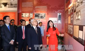 Triển lãm 'Tổng Bí thư Lê Duẩn – Cuộc đời và sự nghiệp'